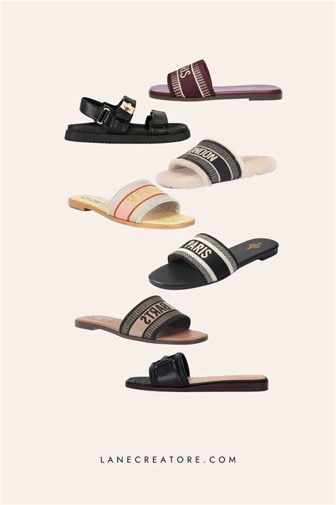 dior slides navy|christian dior slides dupes.